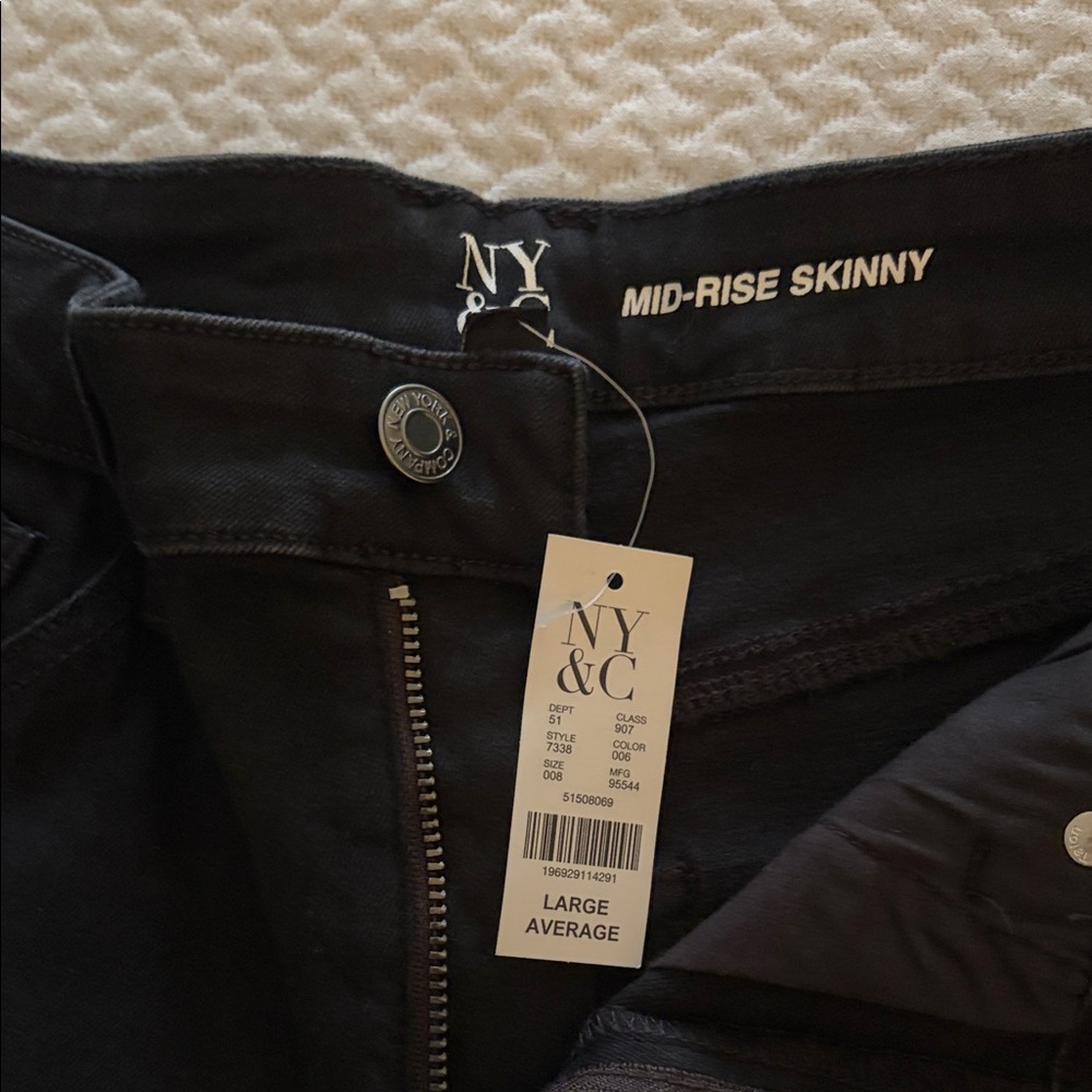 New York & Company Black Skinny Jeans
